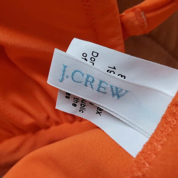 Vintage J Crew Halter Tie Coral Blakely Bikini Top - Picture 5 of 6